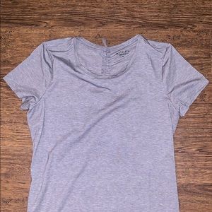 Athleta Exercise t-shirt with open back